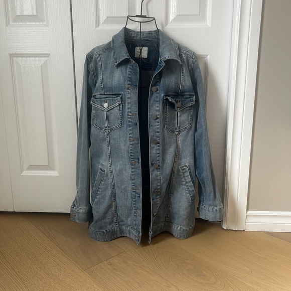 Liverpool Denim Button-Up Jacket - Picture 2 of 6